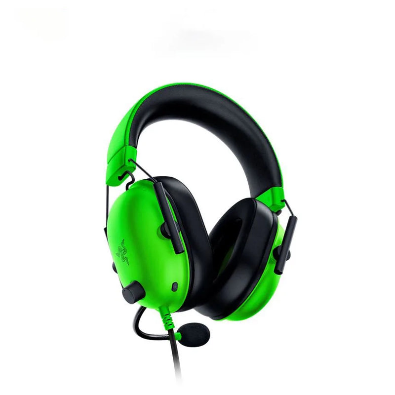 Razer-BlackShark V2 X Wired Gaming Headset, Surround Sound Headphone, 7.1, Jogo para PS4,PS5, Nintendo Switch, Xbox, 2023